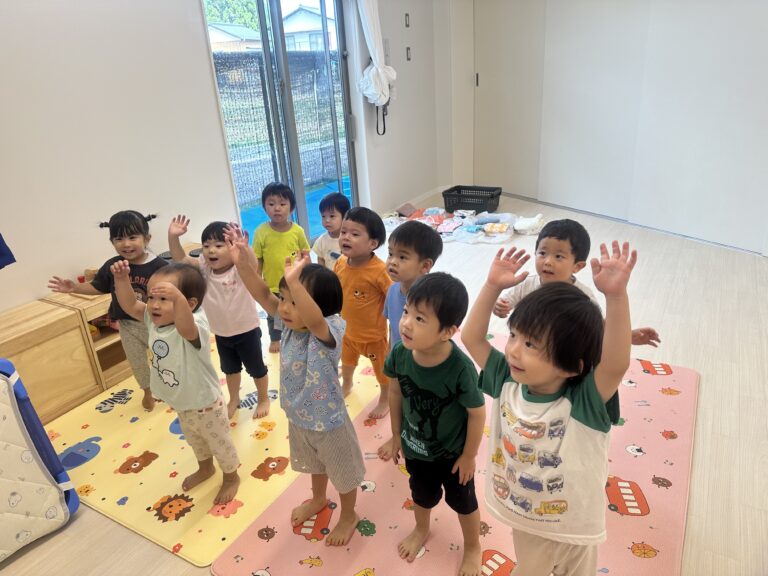 運動会の練習頑張ってます☆